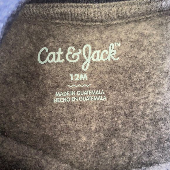 12 mos Tiger Crew Neck - Picture 2 of 2